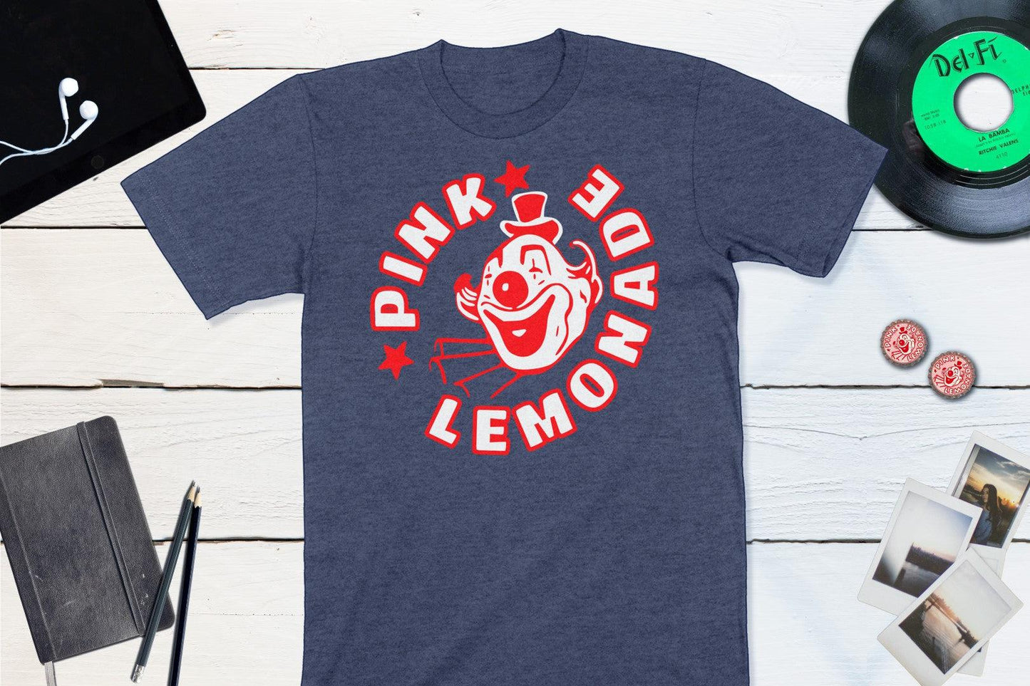 Pink Lemonade Soda Pop Bottle Cap-Unisex T-shirt-Yesteeyear