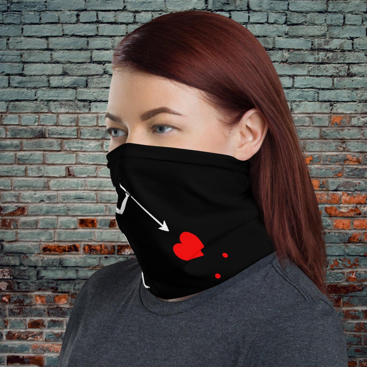 Pirate Blackbeard Flag Neck Gaiter-Neck Gaiter-Yesteeyear