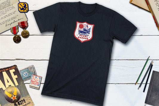 Remember Pearl Harbor - WWII Vintage Matchbook-Unisex T-shirt-Yesteeyear