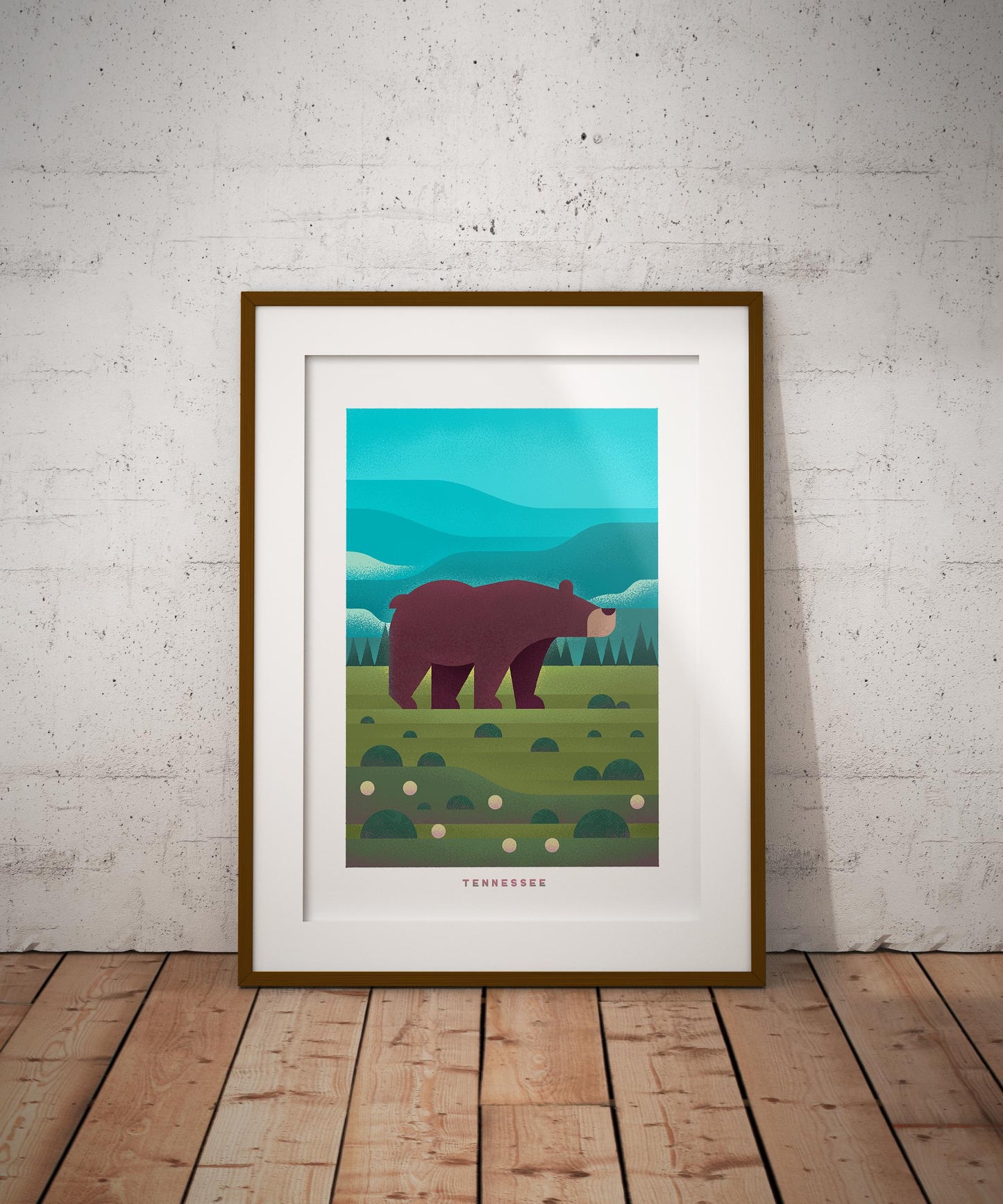 Tennessee Travel Poster Print-Poster-Yesteeyear