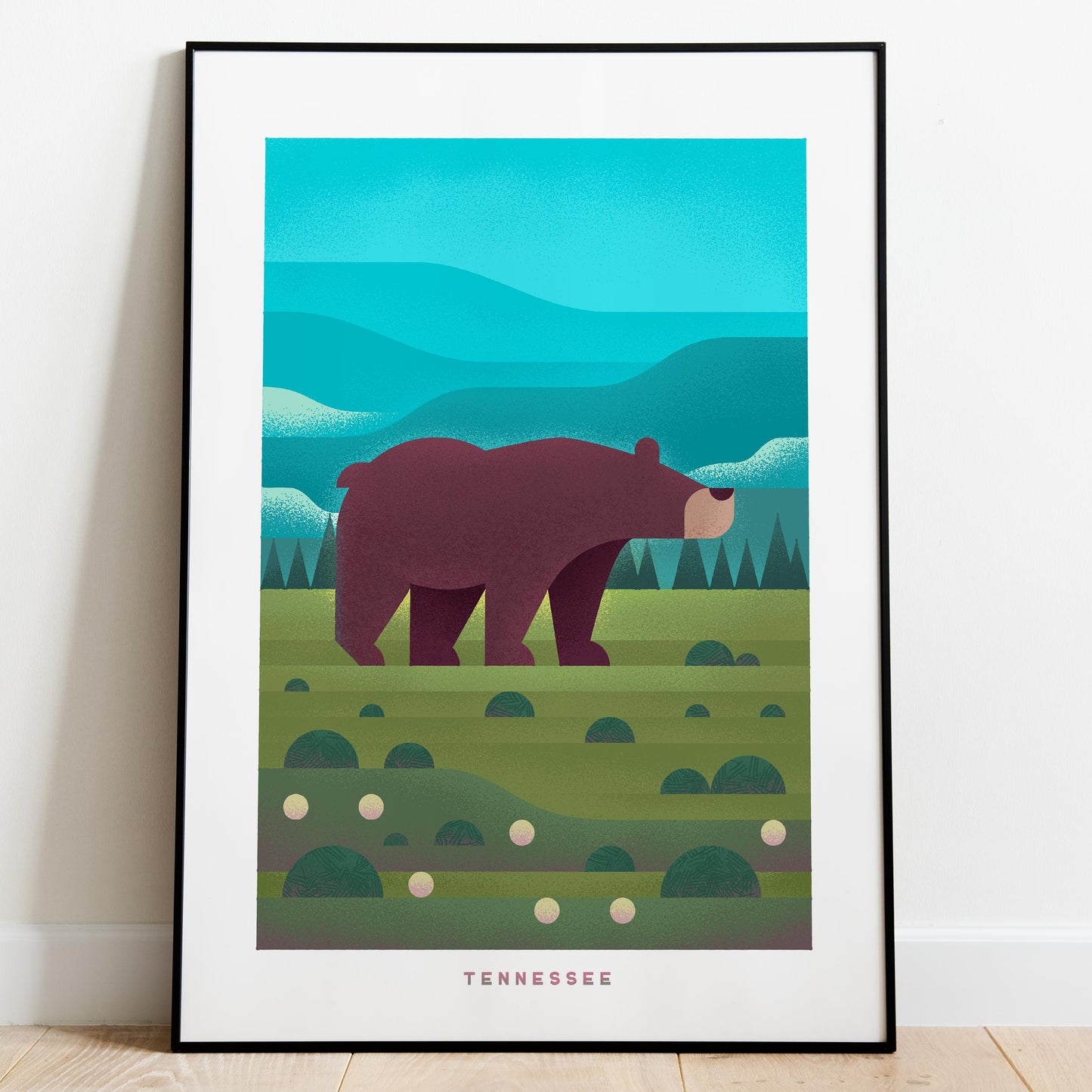 Tennessee Travel Poster Print-Poster-Yesteeyear