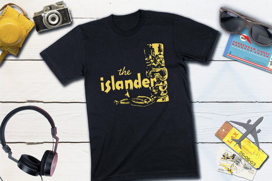The Islander Restaurant Los Angeles Vintage Polynesian Matchbook-Unisex T-shirt-Yesteeyear