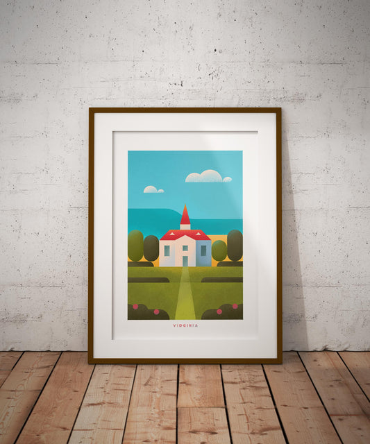 Virginia Travel Poster Print-Poster-Yesteeyear