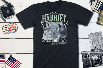 Retro History Harriet Tubman Bootleg Tee