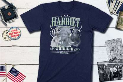 Retro History Harriet Tubman Bootleg Tee