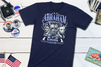 History Bootleg - Abraham Lincoln Bootleg - Retro Bootleg T-shirt US President Abraham Lincoln Bootleg Tee