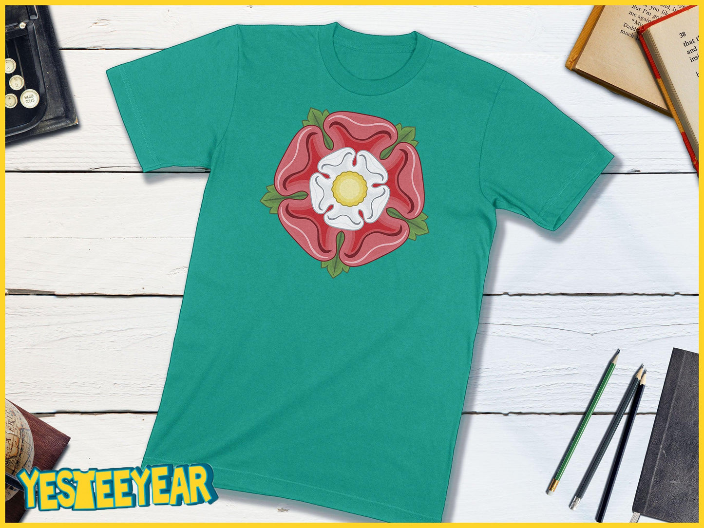 Tudor Rose King Henry VIII T-shirt-Unisex T-shirt-Yesteeyear