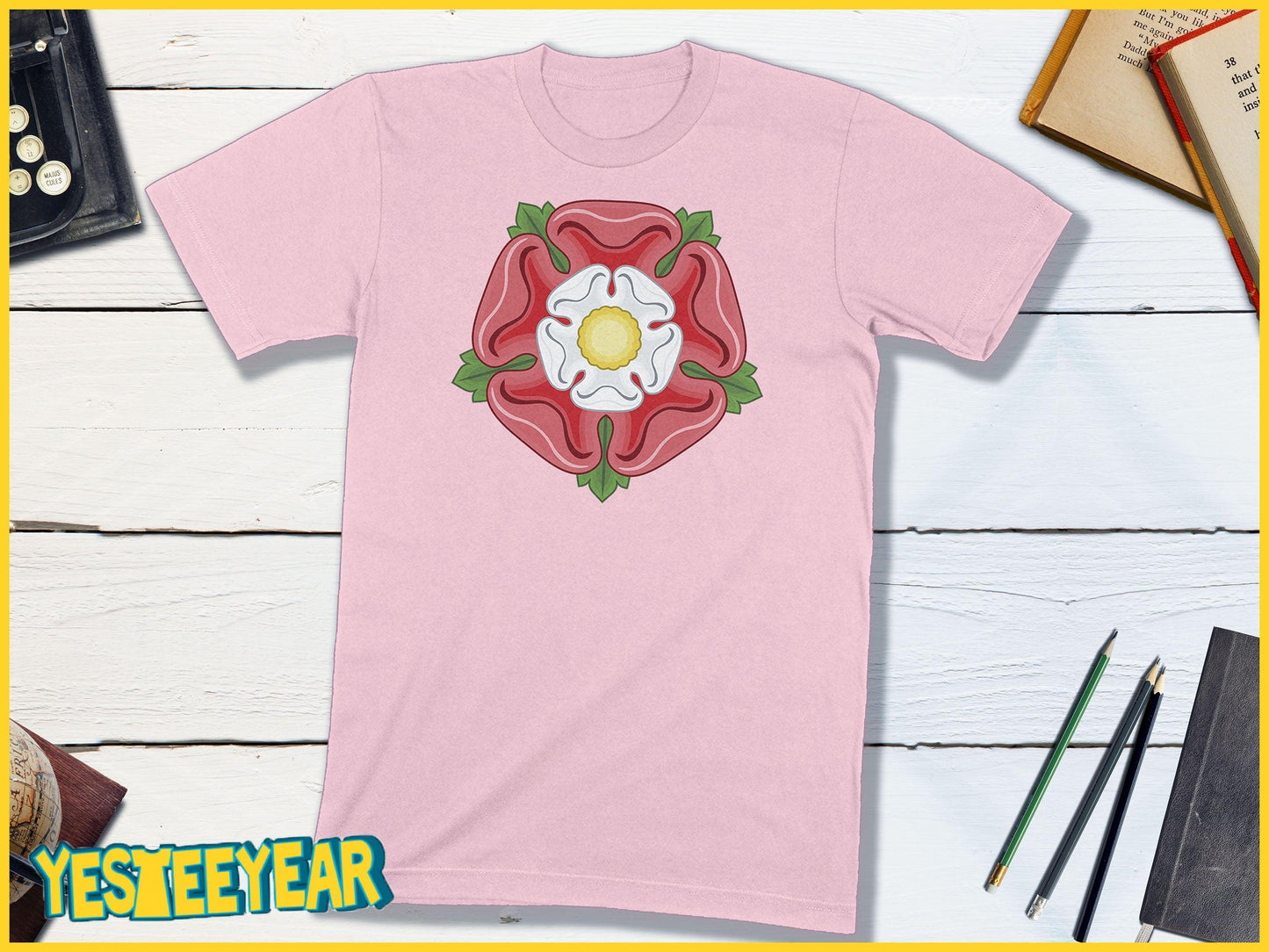 Tudor Rose King Henry VIII T-shirt-Unisex T-shirt-Yesteeyear