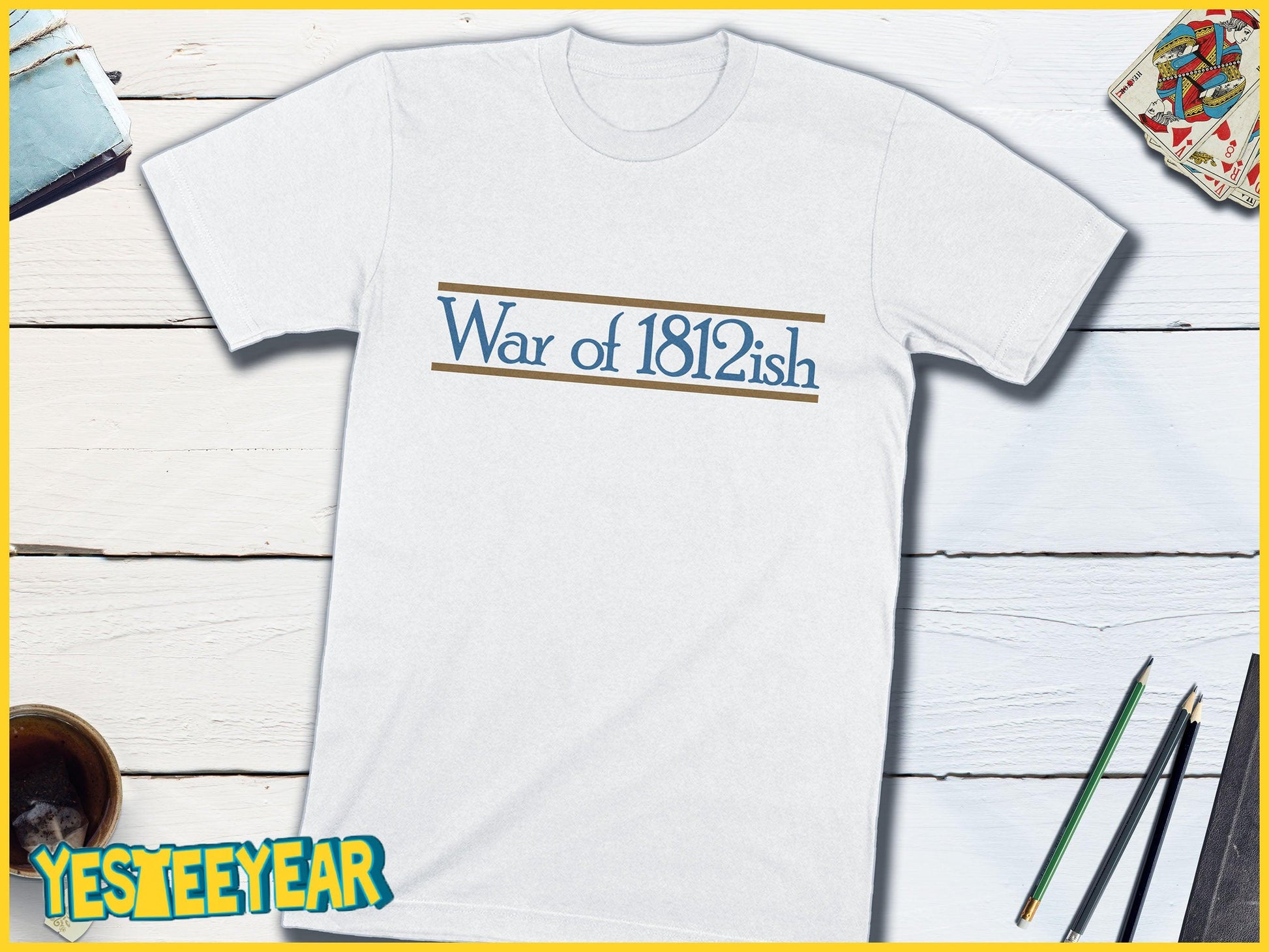 War of 1812ish American And Canadian History-Unisex T-shirt-Yesteeyear