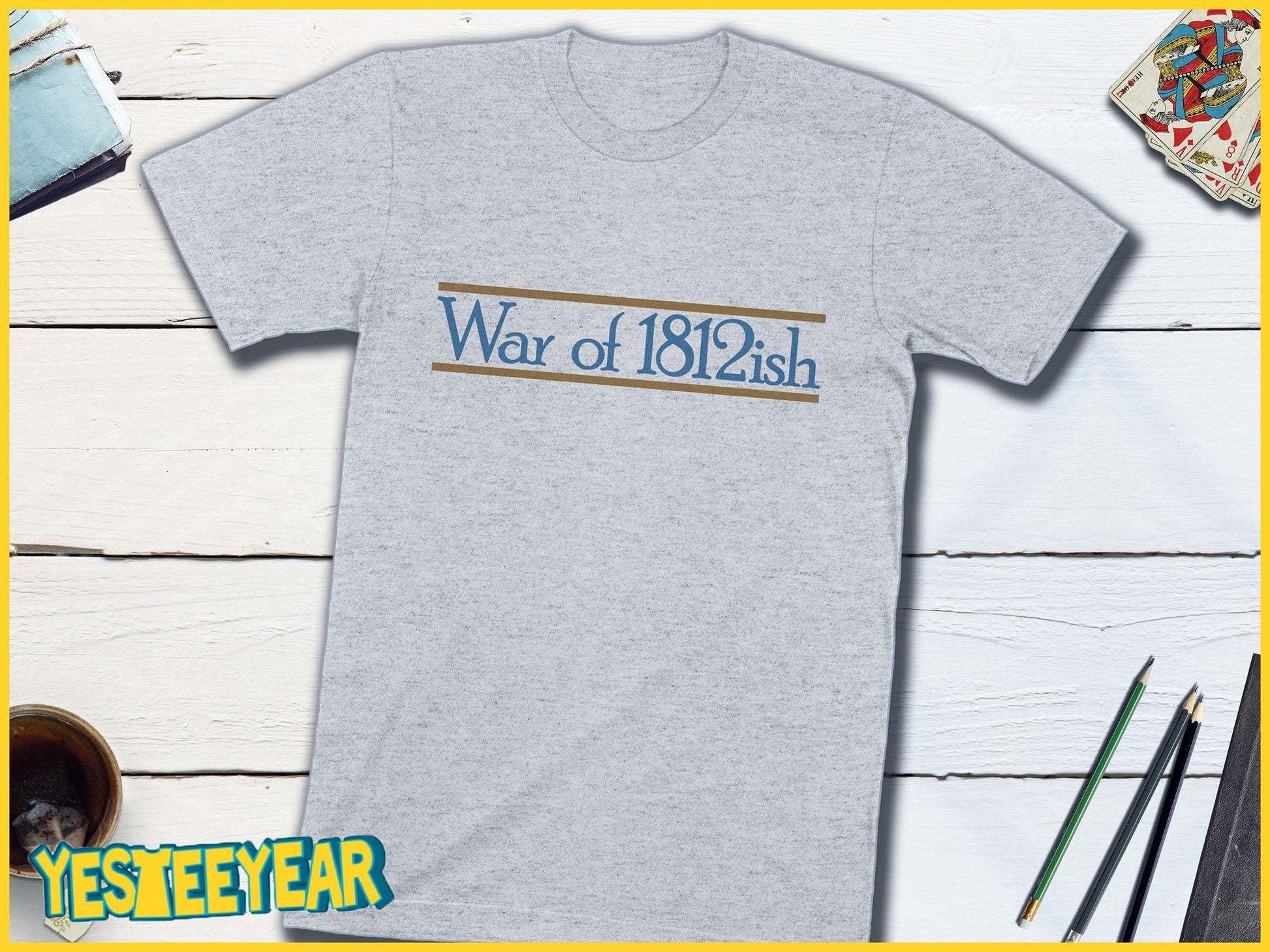War of 1812ish American And Canadian History-Unisex T-shirt-Yesteeyear