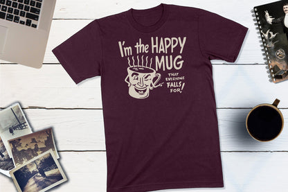 I'm The Happy Mug - Dennie's Diner Monticello Indiana Vintage Matchbook Shirt-Unisex T-shirt-Yesteeyear