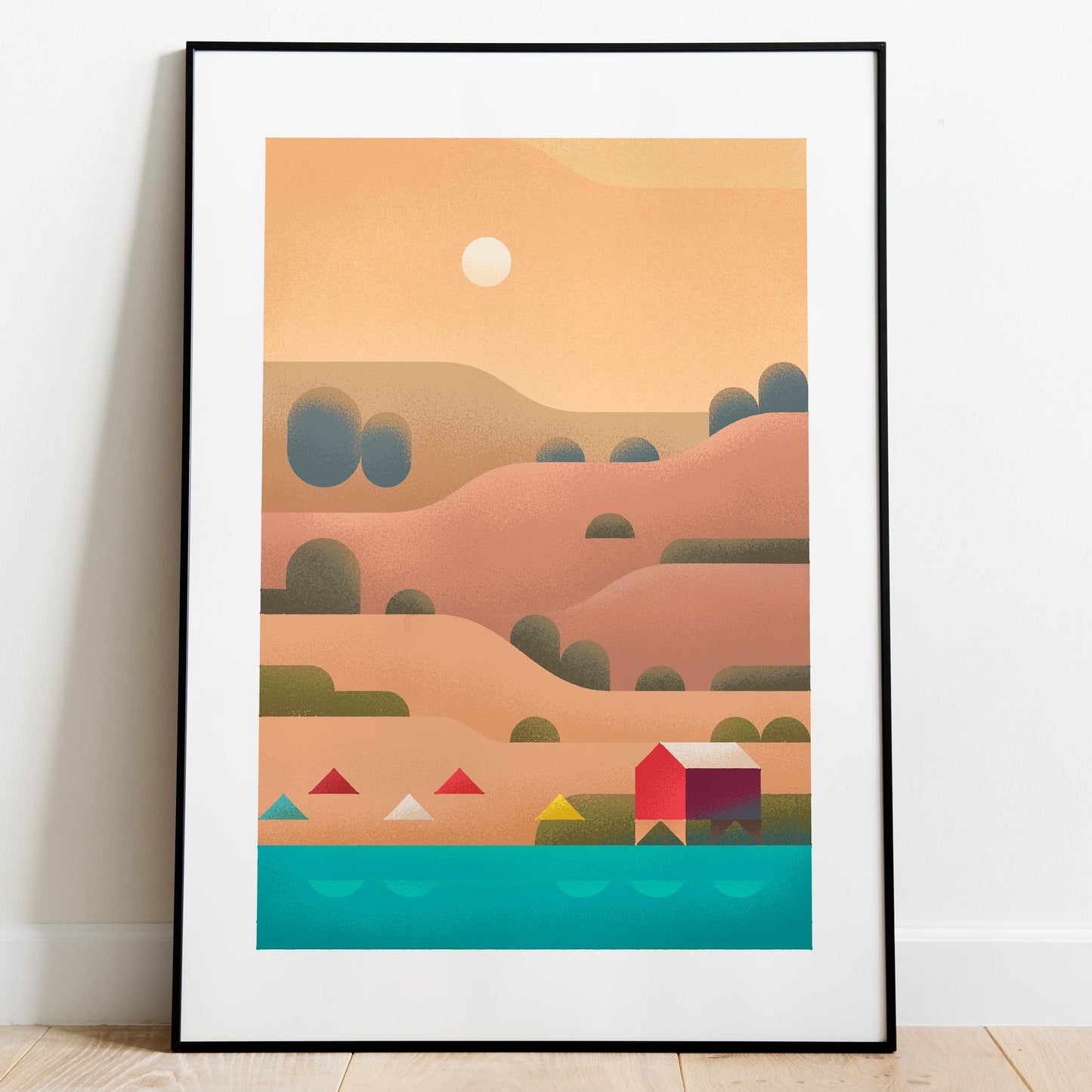 Indiana Travel Poster Print-Poster-Yesteeyear