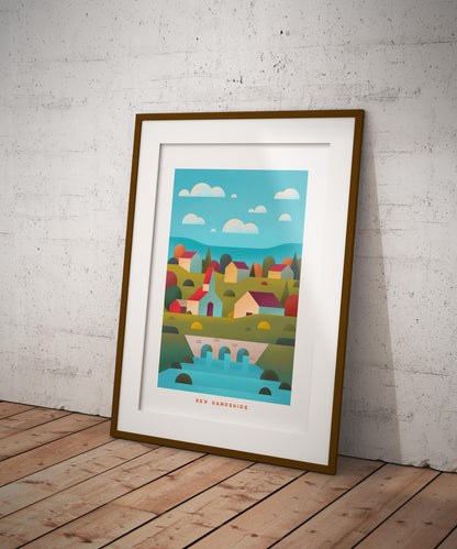 New Hampshire Travel Poster Print-Poster-Yesteeyear