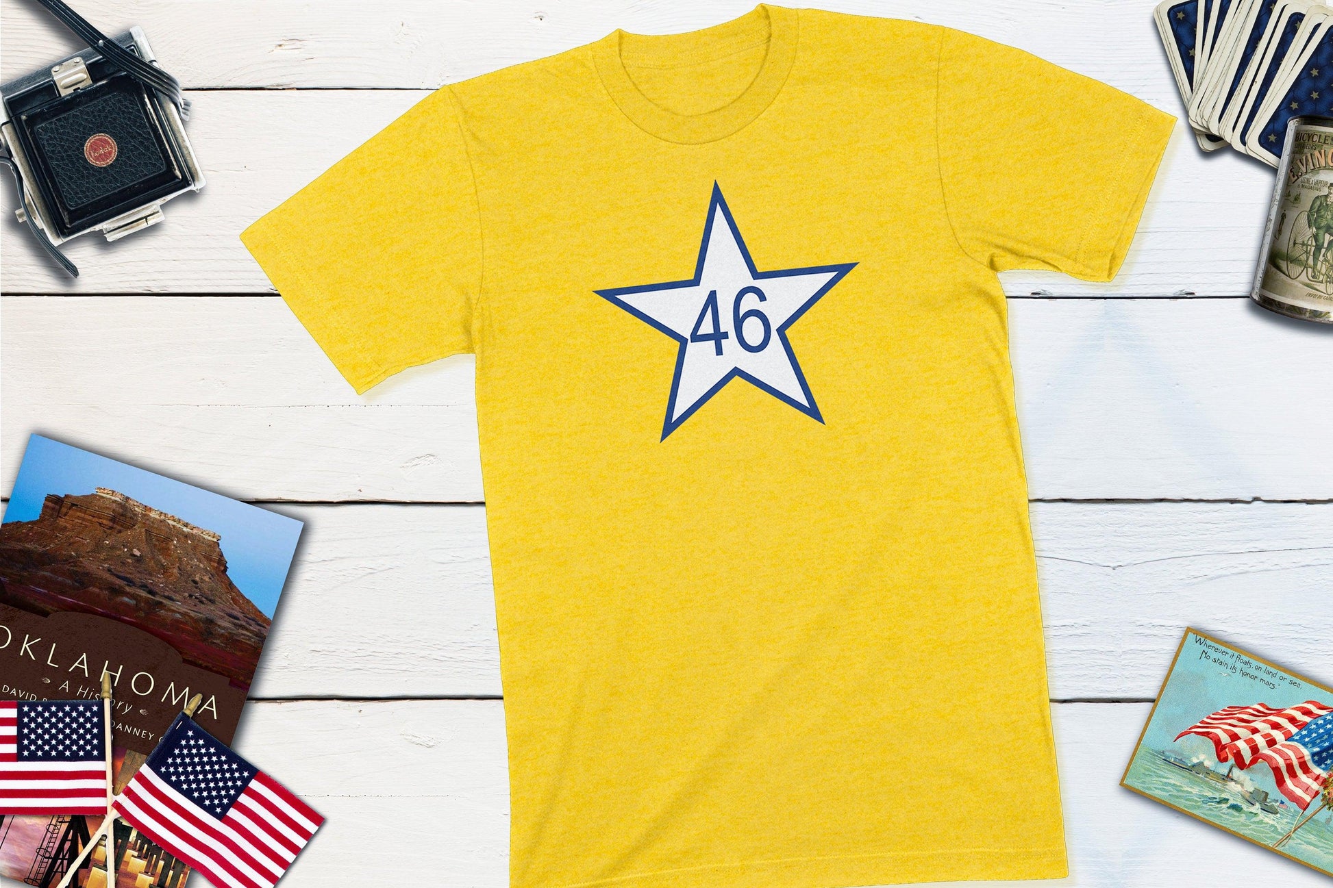 Oklahoma First State Flag Shirt-Unisex T-shirt-Yesteeyear