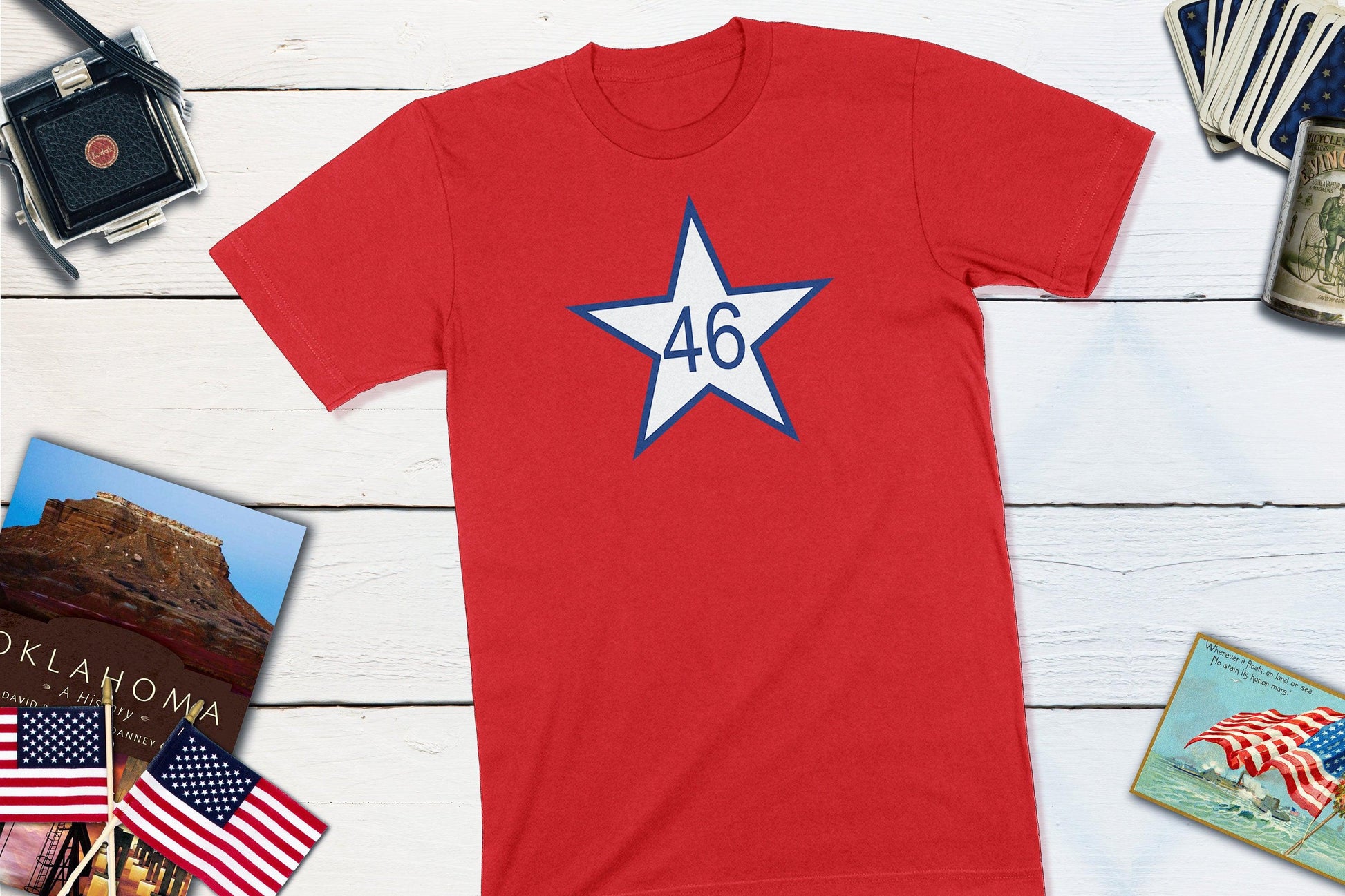 Oklahoma First State Flag Shirt-Unisex T-shirt-Yesteeyear