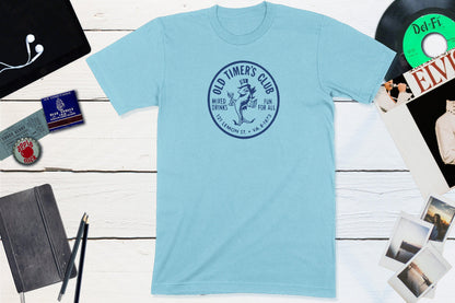 Old Timer's Club Vintage Matchbook-Unisex T-shirt-Yesteeyear
