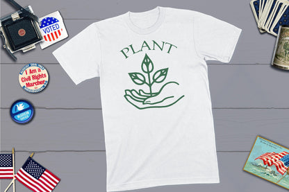 Plant Peace Anti-War Shirt-Unisex T-shirt-Yesteeyear