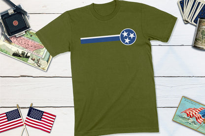 Tennessee State Flag-Unisex T-shirt-Yesteeyear