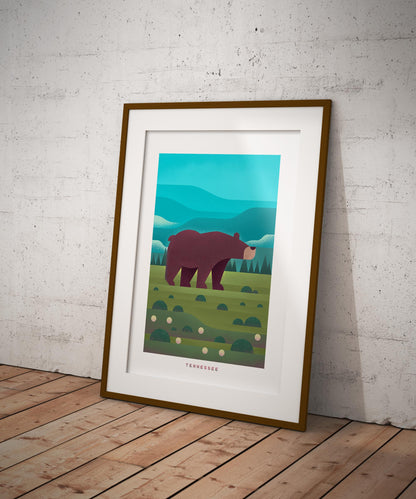Tennessee Travel Poster Print-Poster-Yesteeyear