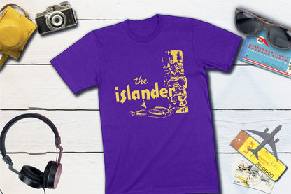The Islander Restaurant Los Angeles Vintage Polynesian Matchbook-Unisex T-shirt-Yesteeyear